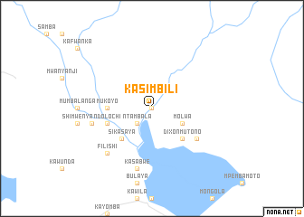 map of Kasimbili