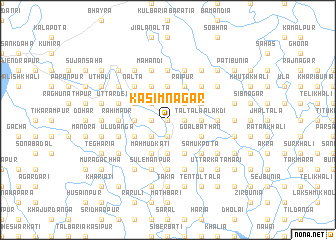 map of Kāsimnagar