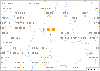 map of Kasina