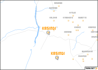 map of Kasindi