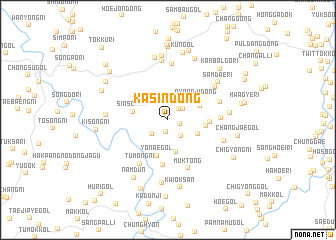 map of Kasin-dong