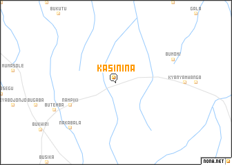 map of Kasinina