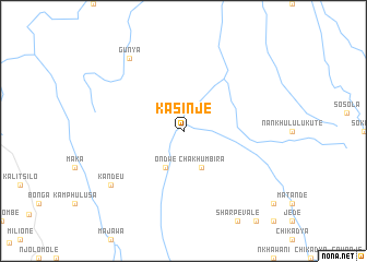 map of Kasinje