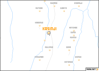 map of Kasinji