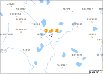 map of Kāsipur