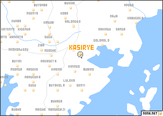 map of Kasirye