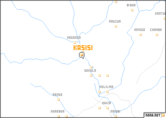 map of Kasisi