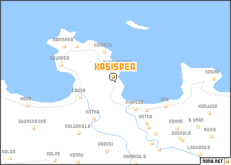 map of Kasispea