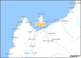 map of Kasiwa