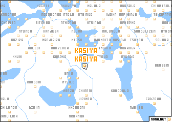 map of Kasiya