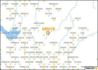 map of Kasiya