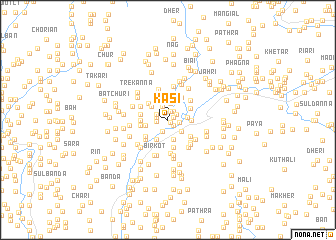 map of Kasi