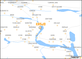 map of Kåsjö