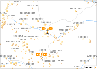 map of Kaskai