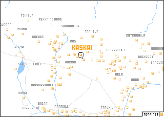 map of Kaskai