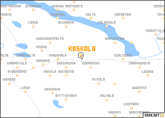 map of Kaskala