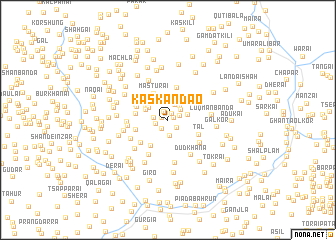 map of Kaskandao