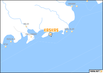 map of Kaskas