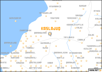 map of Kaslājūq