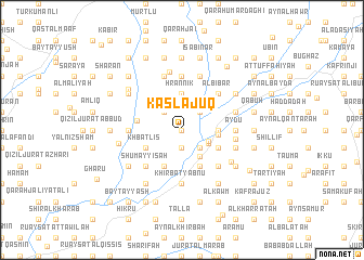 map of Kaslājūq