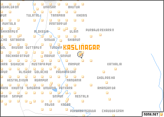 map of Kaslinagar