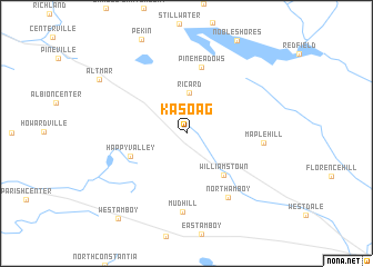 map of Kasoag