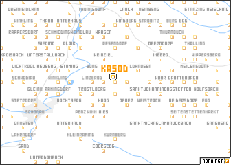 map of Kasöd