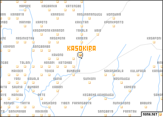 map of Kasokira