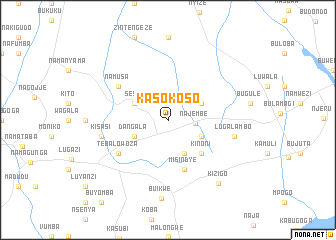 map of Kasokoso