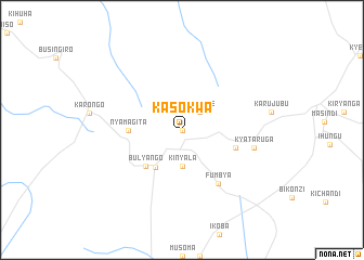 map of Kasokwa