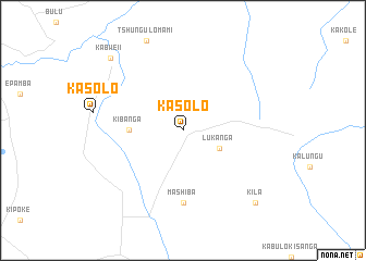 map of Kasolo