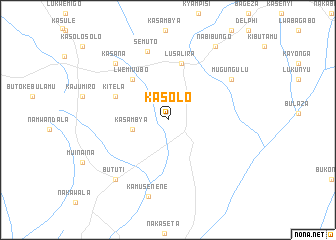 map of Kasolo