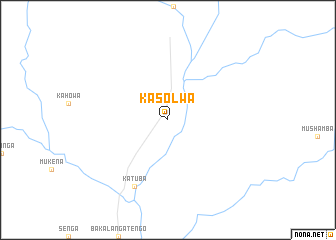 map of Kasolwa