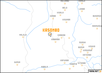 map of Kasombo