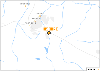 map of Kasompe