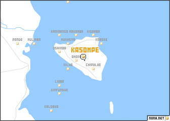 map of Kasompe