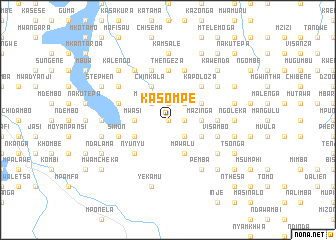 map of Kasompe