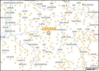 map of Kasona