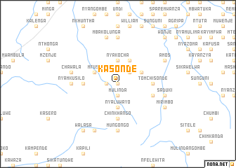 map of Kasonde