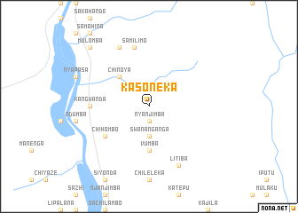 map of Kasoneka