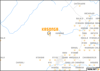 map of Kasonga