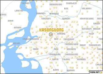 map of Kasŏng-dong