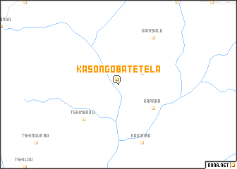 map of Kasongo-Batetela