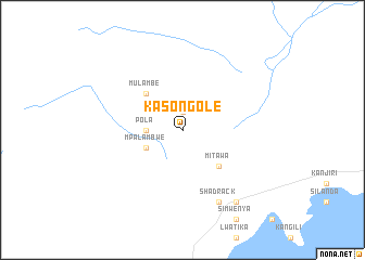 map of Kasongole