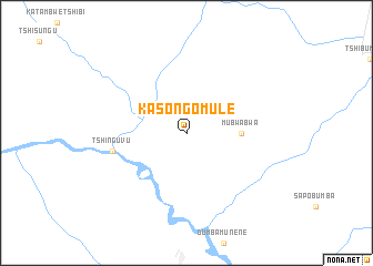 map of Kasongomule