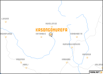 map of Kasongo-Murefa