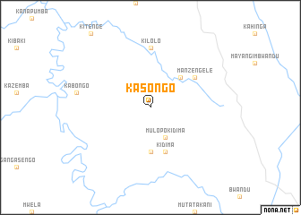 map of Kasongo