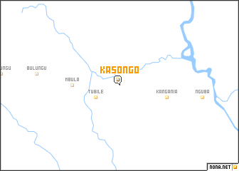 map of Kasongo
