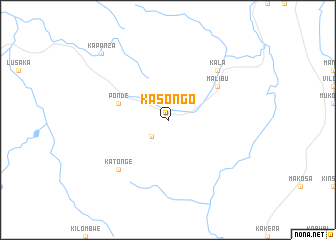 map of Kasongo