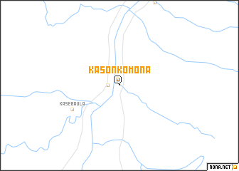 map of Kasonkomona